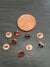 Metal Shanks 6 mm Bright Copper