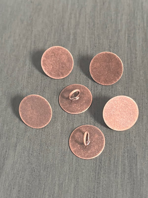 Metal Shanks 10 mm Dark Copper - Quanity 100