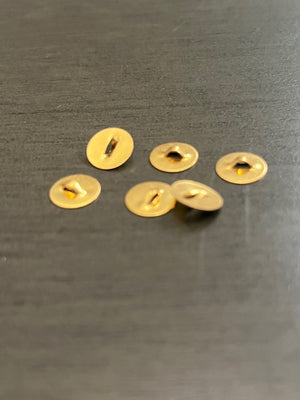 Jarrets en métal 8 mm estampillés or - Quantité 100