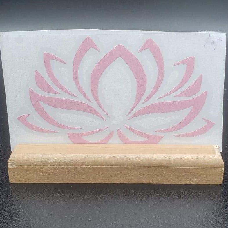 Lotus Flower Vinyl Decal